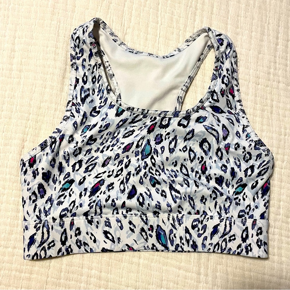 Fabletics Trinity Sports Bra Leopard